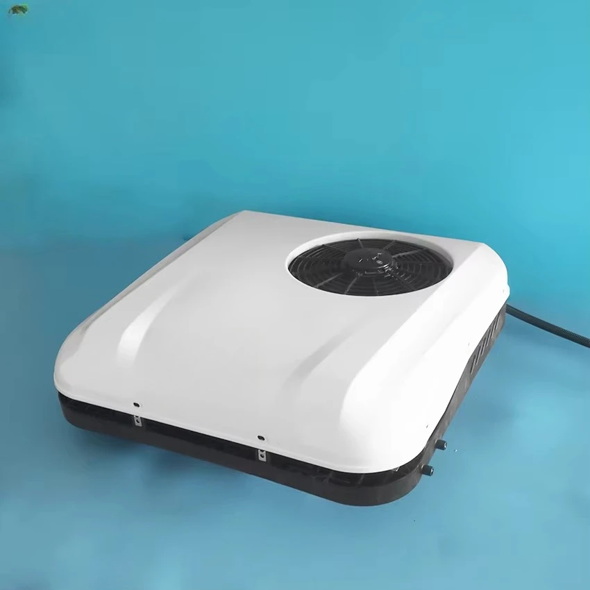 سقف صغير ملحقات الشاحنة الكهربائية مجموعة التيار المتناوب وحدة مكيف الهواء 24 فولت تكييف الهواء 12 فولت لشاحنة التخييم RV #5