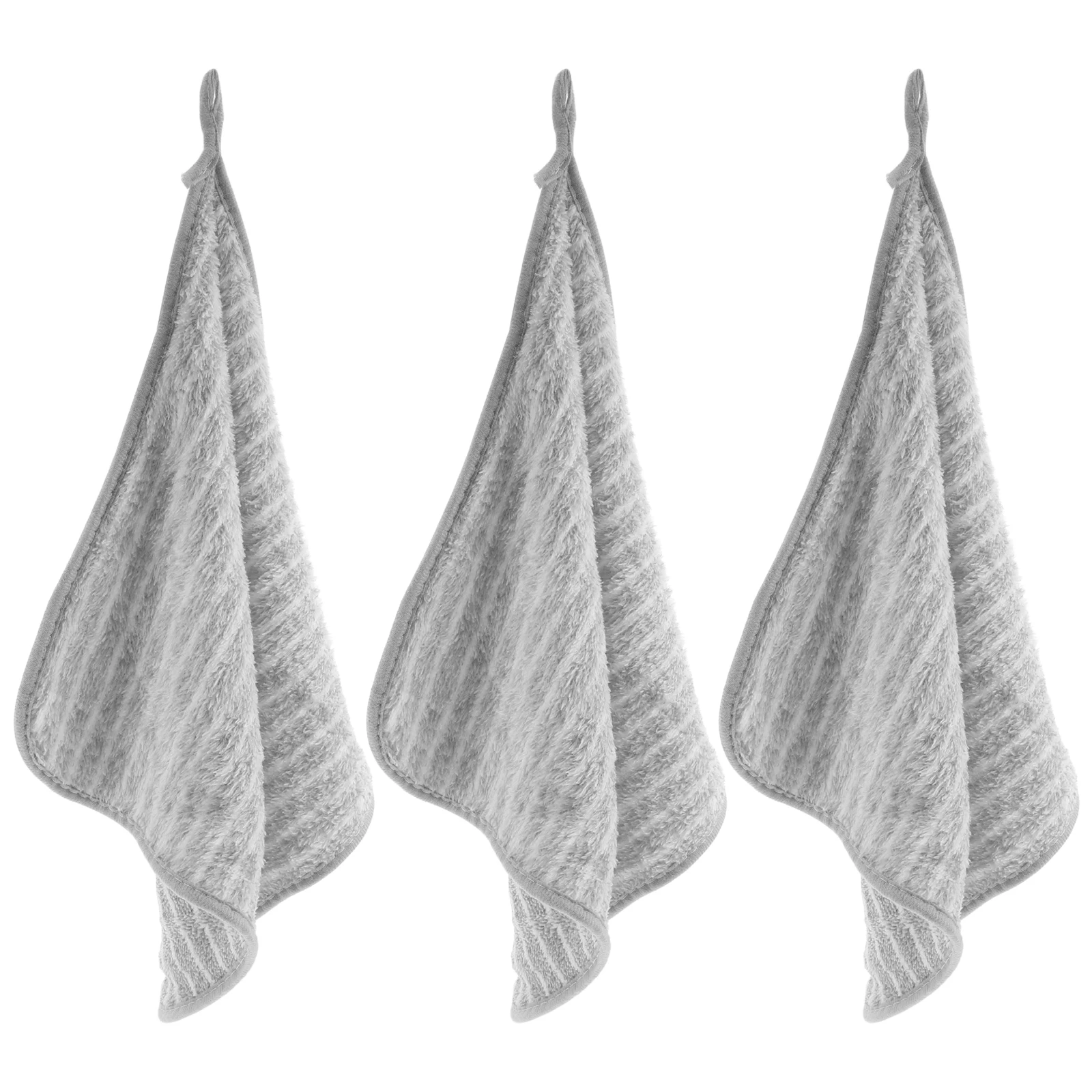 

10 Pcs Absorbent Cleaning Cloth Dish Cloths for Washing Dishes Dishcloth Household Coral Fleece Rags
