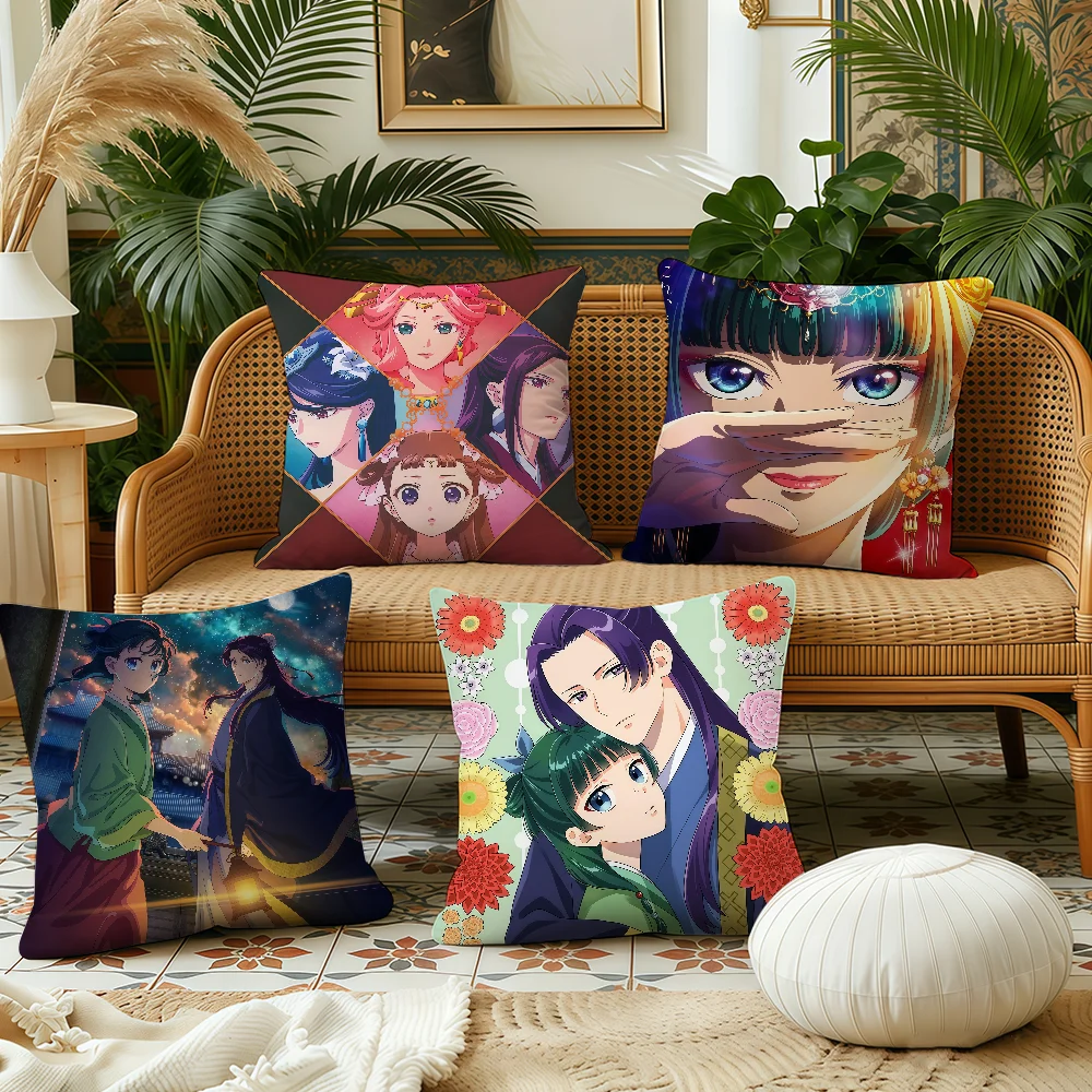 Diaries Anime A-Apothecary cushion cover Pillow Case Plush Fabric Soft Double Sided Print Sofa Cushion Cover Throw Pillow Covers