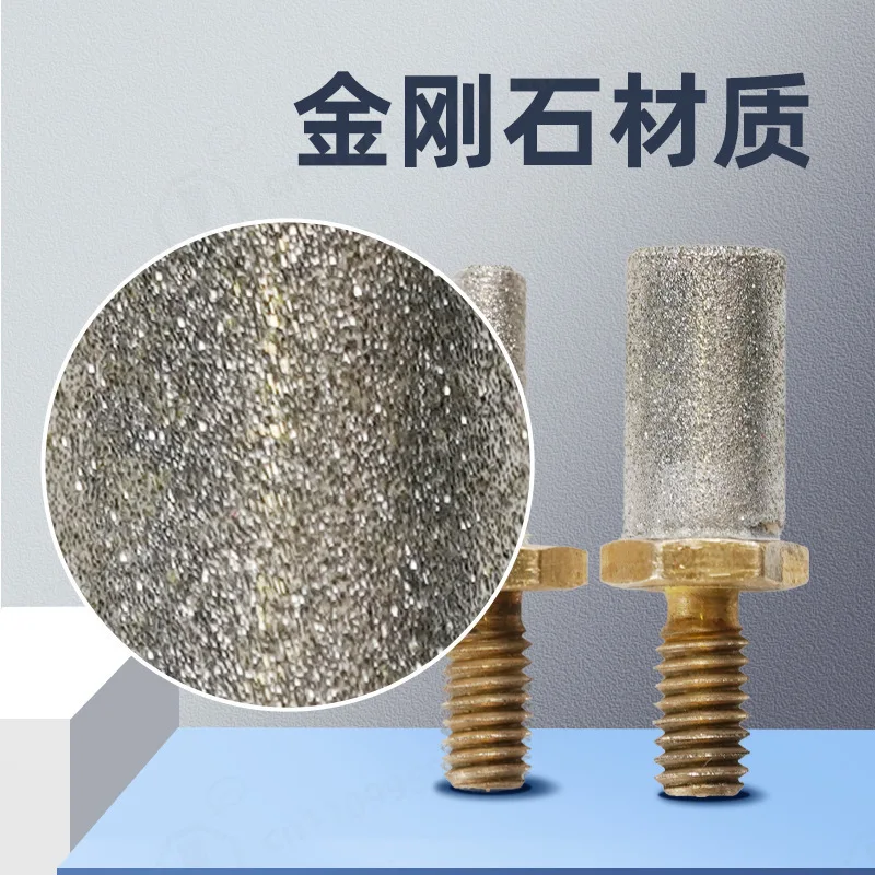 Diamond Spiral‑Groove Grinding Wheel Set Wet Grinder Accessory for Glass Ceramic
