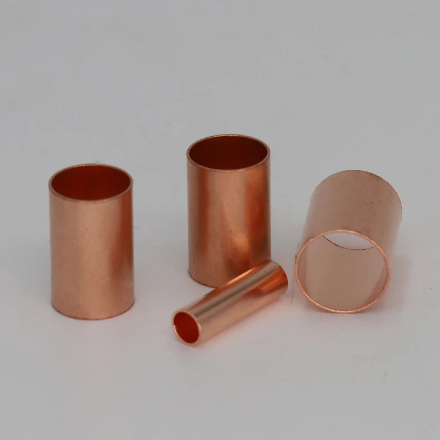 GT 1/1.5/2.5/4/6/10/16/25/35/50mm2 銅電線ケーブルパスコネクタチューブスプライスジョイントスリーブフェルールラグ圧着端子