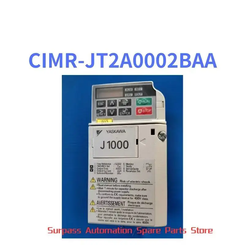 

CIMR-JT2A0002BAA Second-hand J1000 inverter0.4kW/0.2kW test function OK