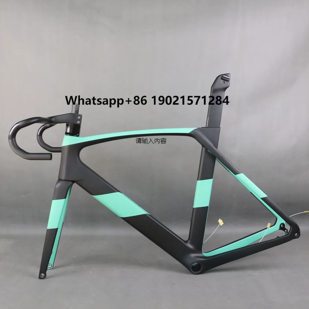 

SERAPH Carbon Frame Cycling Bicycle Disc Brake Bike Bicycle T1000 Frameset Road Bicycle Parts 700*30C YS7349+YS728 TT-X34