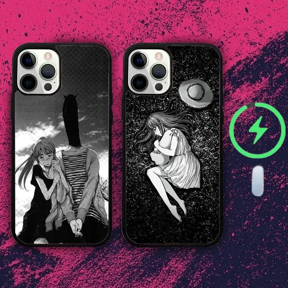 

O-Oyasumis Punpuns Goodnight Phone Case For iPhone 16e,16,15,14,13,12,11,Plus,Pro,Max,Mini Magsafe Magnetic Wireless Charging