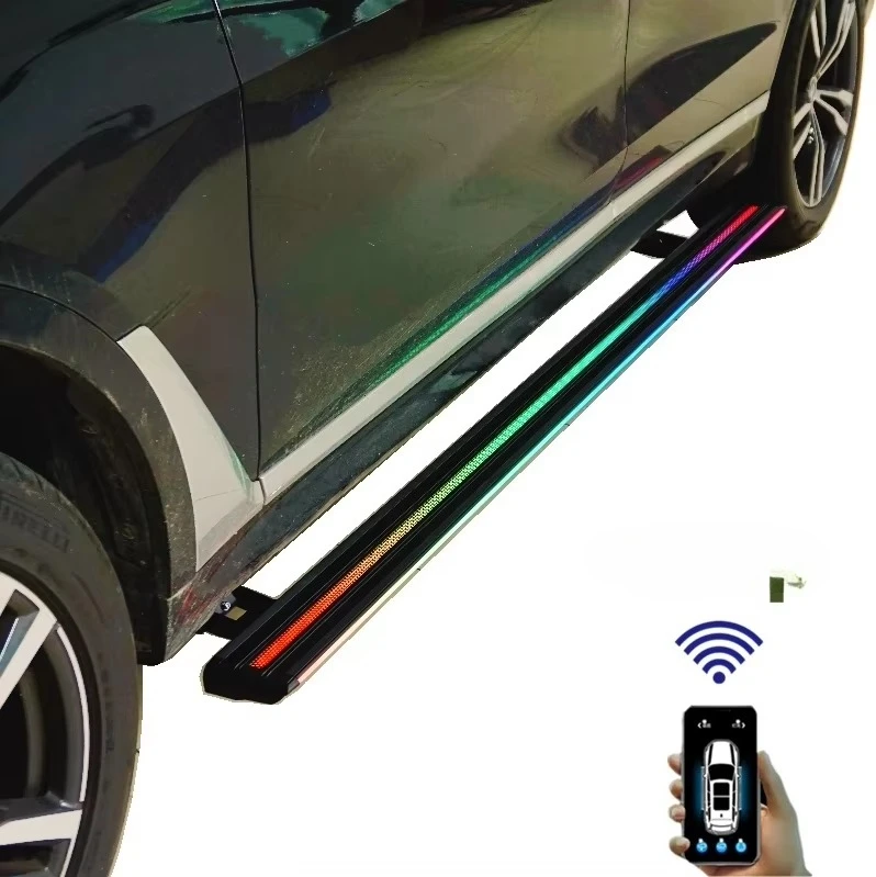 Automatic Retractable Electric Running Board Power Side Step Aluminum Alloy for Grand Cherokee WK2 WL 2010+ SUV