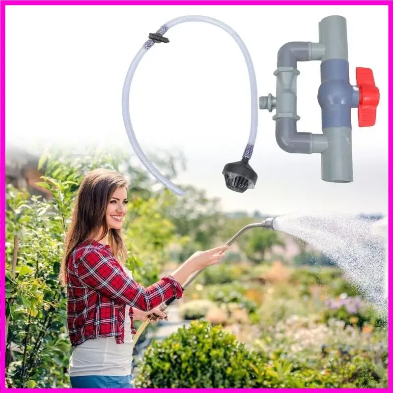 57BE Agriculture Fertilizers Injector Set Watering Filter Water Tube Device
