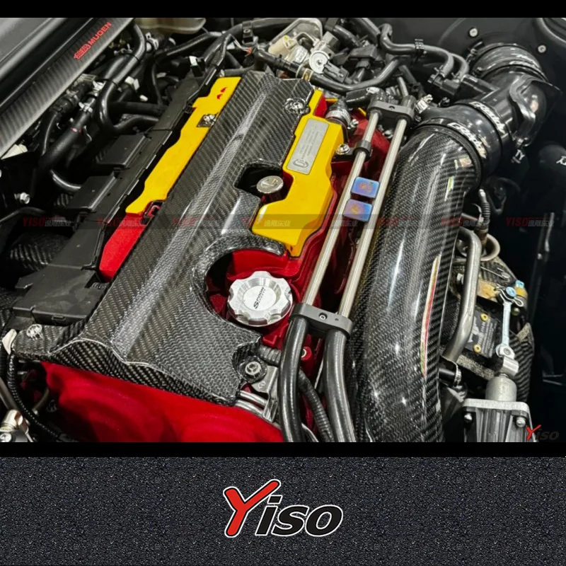 Suitable for FL5 TYPE SPOON Dry Carbon Fiber Spark Plug Cover Engine Guard Modified Aerodynamic Kit Cover Cabin Cover