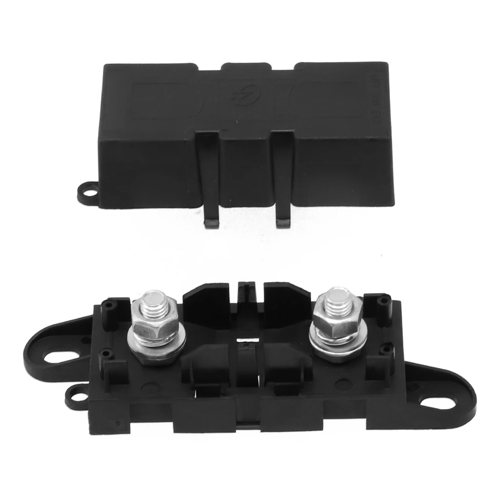 Brand New Fuse Box Holder Car Fuse Heavy Holder Marine for mega Small Flat W/ 2x M8 for studs 12/24V 85 X 40 X 39mm