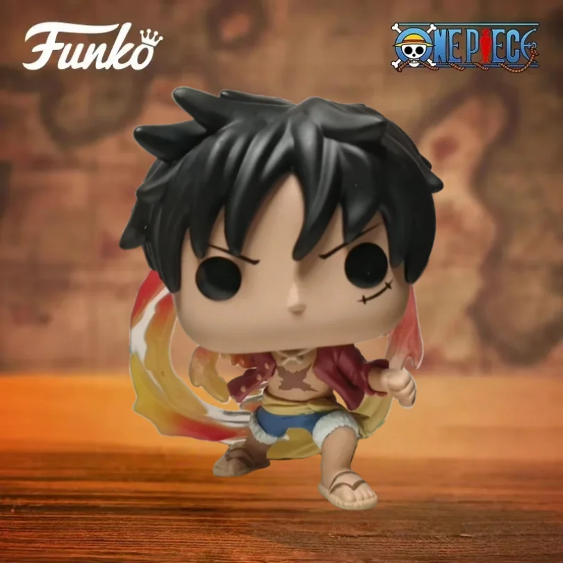 

Red Hawk Luffy Figure #1273 One Piece Action Figures Funko Pop Limited Edition Figurine Collectible Decoration Model Toy Gift