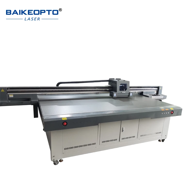 UV DTF Printer  2500x1300mm Flatbed UV Printing Machine for UV Stickers Print Metal Acrylic Wood UV Roll Film Printer