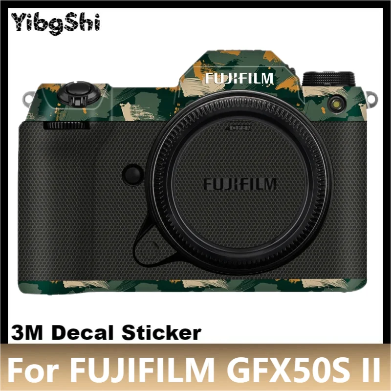 

For FUJIFILM GFX50S II Camera Sticker Protective Skin Decal Vinyl Wrap Film Anti-Scratch Protector Coat GFX50S2 GFX50SII