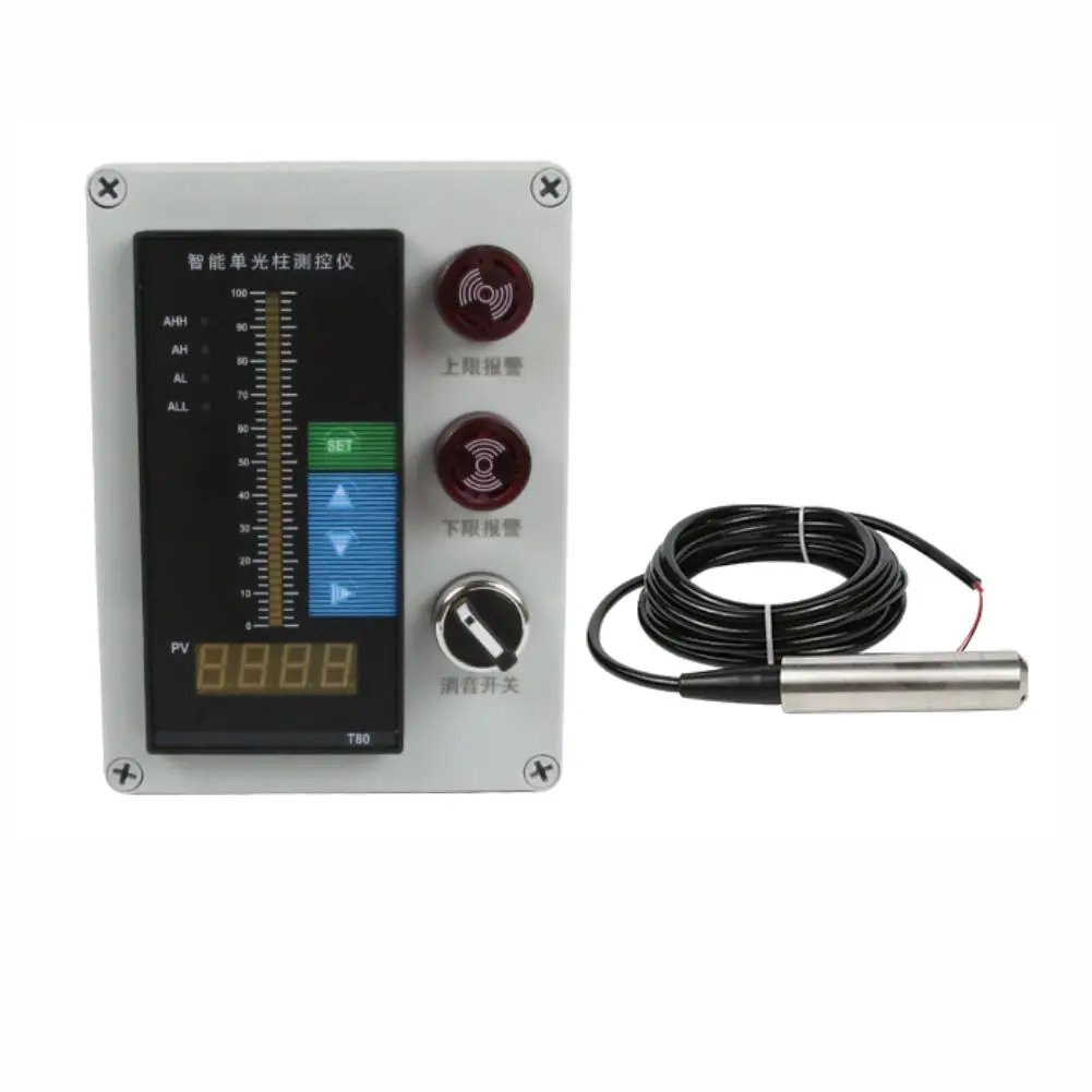 Stainless steel 4-20ma liquid level sensor water detection accurate liquid level measuring instrument