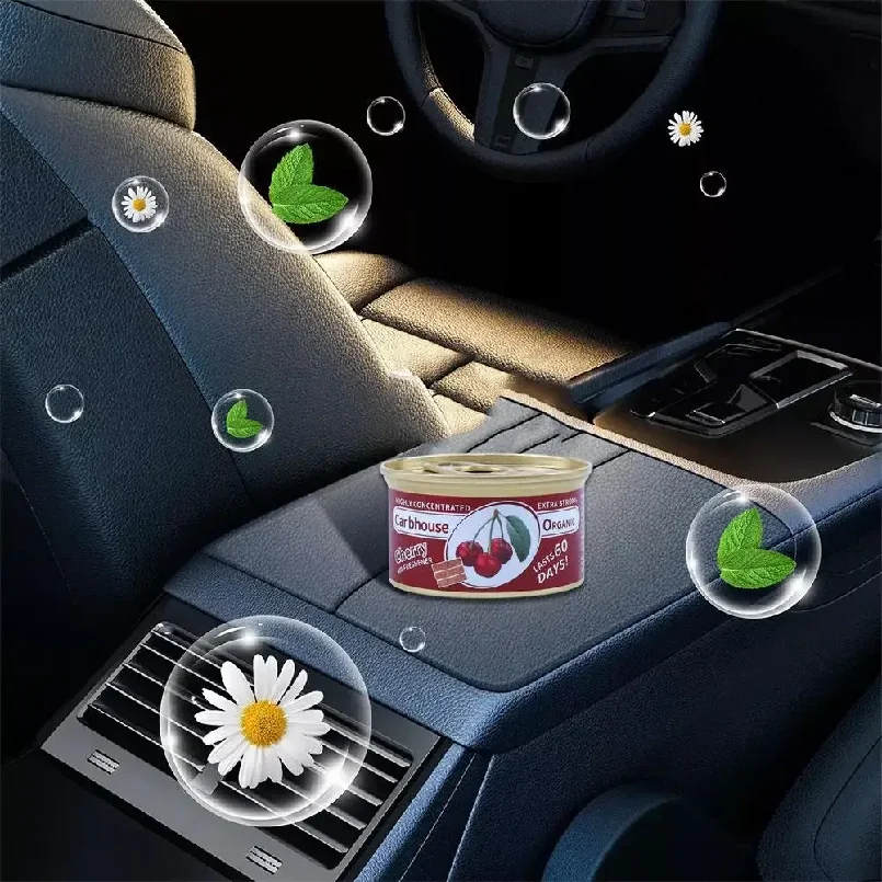 Canned Wood Blocks Auto Supplies Car Air Fresheners Perfume Coffee Flavor Explosion Car Foreign Aromatherapy Deodorant Supplies