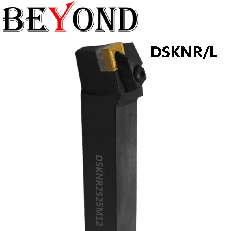 

DSKNL3232P12 BEYOND DSKNR DSKNL DSKNR2020K12 DSKNR2525M12 External Turning Holder D-type Cutter Lathe Tools Carbide Inserts SNMG