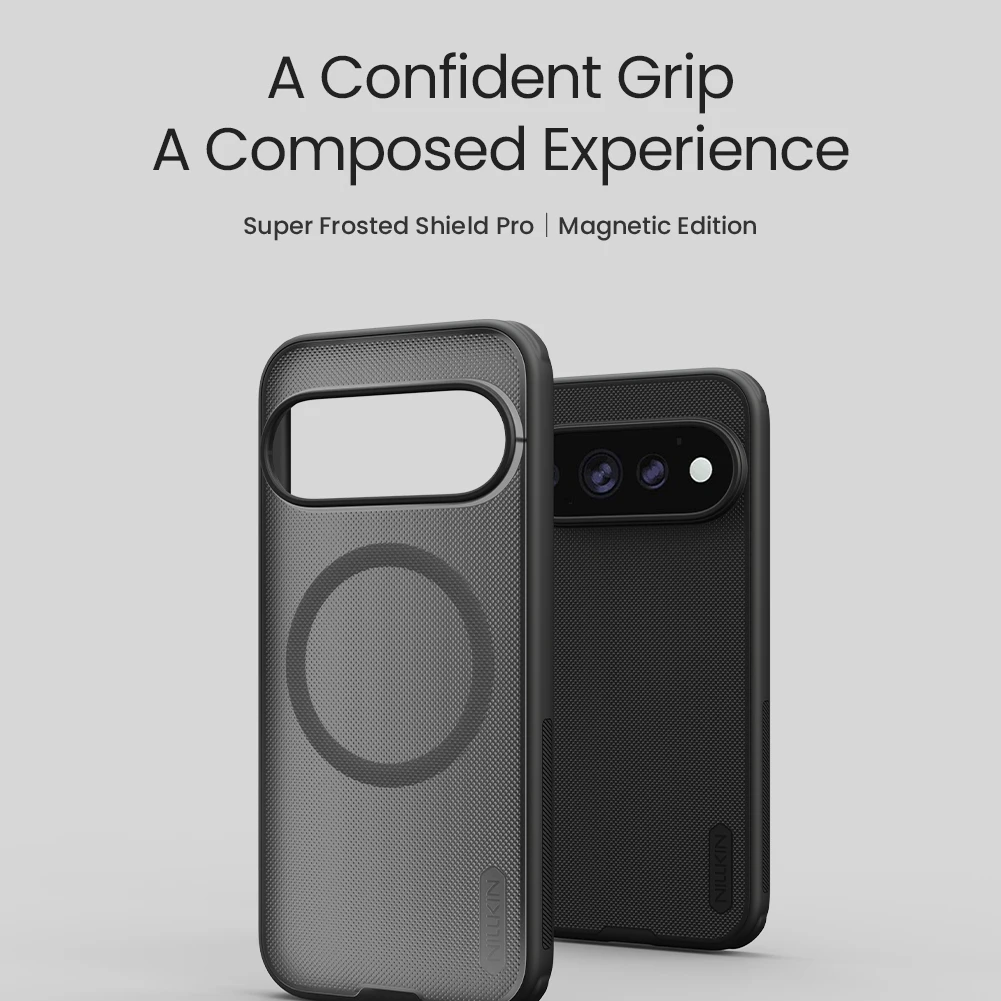 NILLKIN für Google Pixel 11 Pro Hülle Passgenaue Hülle Magnetische Super Frosted Shield Hochwertige Matte PC-Abdeckung – Detail 4