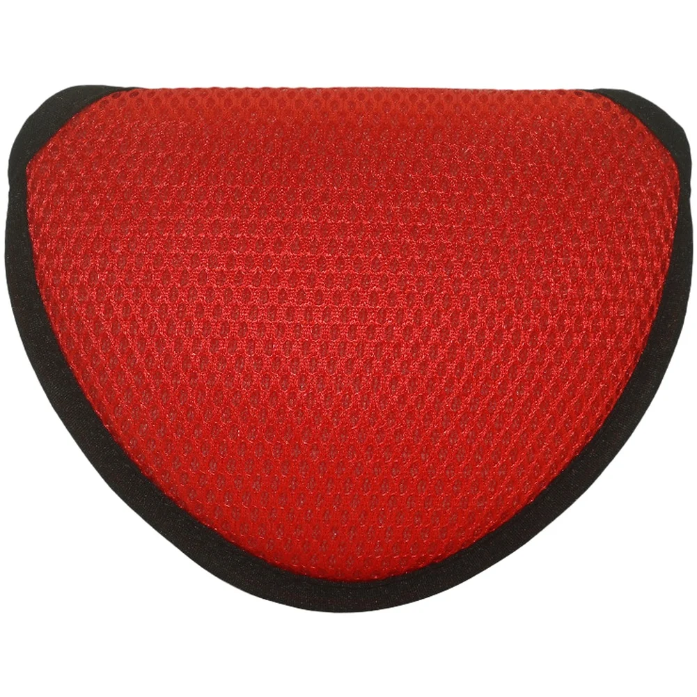 لملعب الجولف، غطاء مطرقة الجولف، غطاء مضرب المطرقة، أسود خفيف الوزن، حماية من ألياف النايلون الشبكية، بطانة من القطيفة