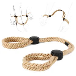 Menottes Sexuelles Fétichistes en Corde Réglable, Accessoires de Bondage 7.0 Bsie m, Jouet pour Couple Adulte