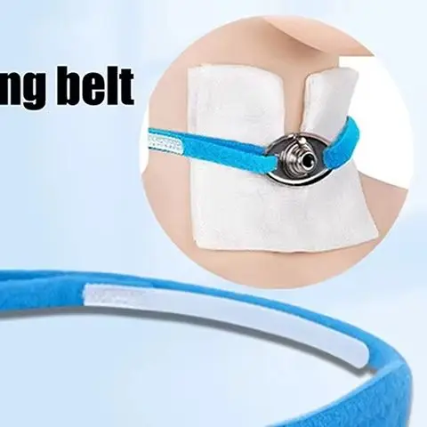 

1 шт., фиксация трахеотомии, мягкая губка, универсальное бронхиальное устройство для фиксации эндотрахеальной трубки, держатель ремня для трахеостомы