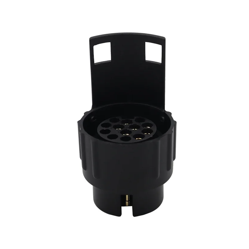 

Комплект тестера проводов прицепа из АБС-пластика, 12 В, 7-контактный тестер с 7-контактной вилкой, тестер сопротивления розетки, преобразователь разъемов, головка-T48C