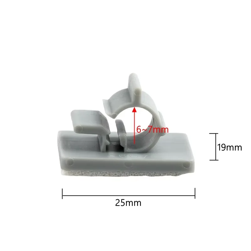 1/4" 3/8" PE Pipe Wall Sticker Pipe Clamp RO Water Quick Connector PE Pipe Fitting Filter System Parts