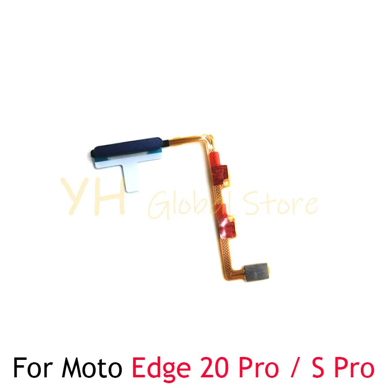 

For Motorola Moto Edge 20 Pro / S Pro Fingerprint Reader Touch ID Sensor Return Key Home Button Flex Cable Repair Parts