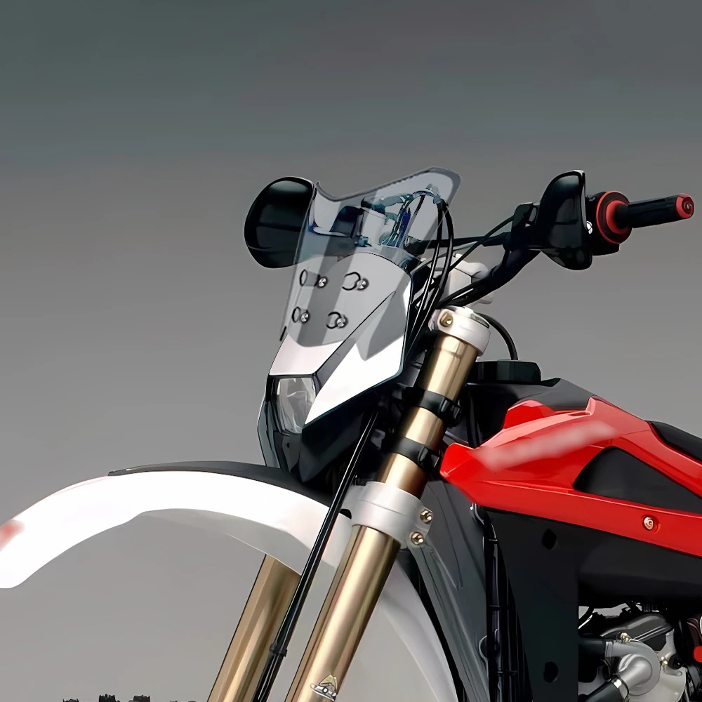 

For te 450 2002-2006 motorcycle adventure windshield extension style Windscreen Wind Deflector Screen