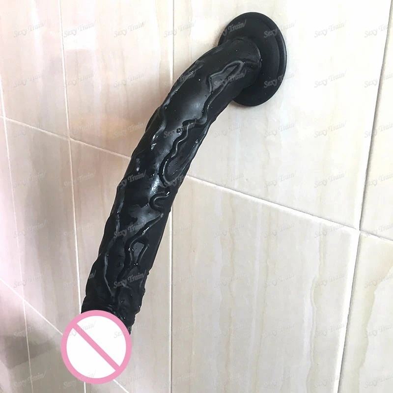 high quality 35*5CM Big Dildo with Suction Cup Super Soft Silicone Horse Dildo Sex Toys for Women Adult Huge Penis Sex Products