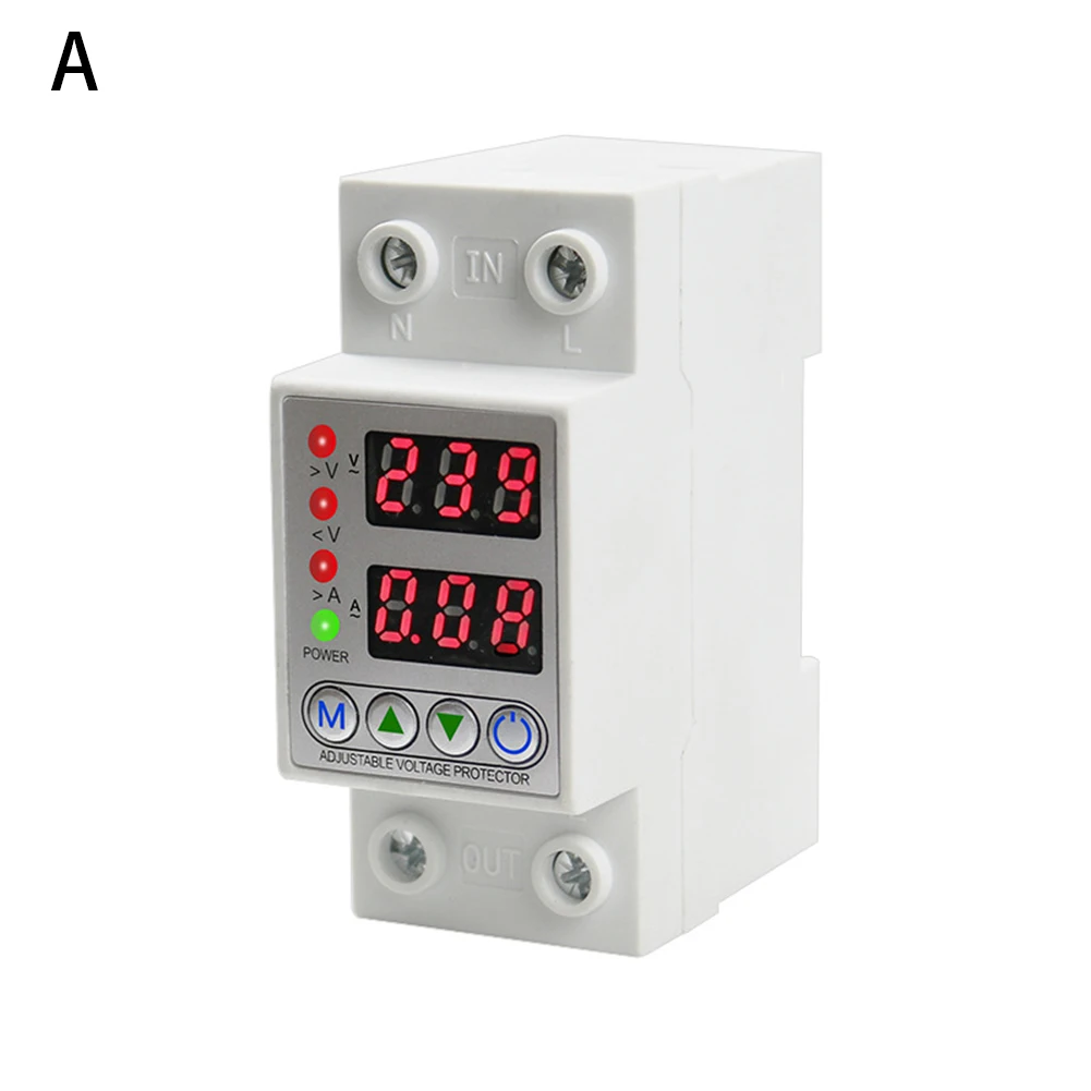 

Electrical Maintenance Adjustable Voltage Protector Current Protection Relay Overcurrent Protection Adjustable Settings