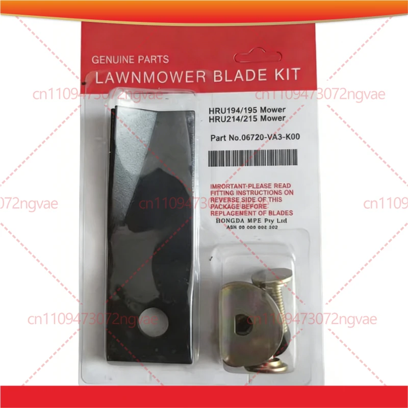 

Different length Lawnmower grooved blade & bolt for Honda GXV160 HRU 196 195 216 215 Lawn mower swing back blade kit