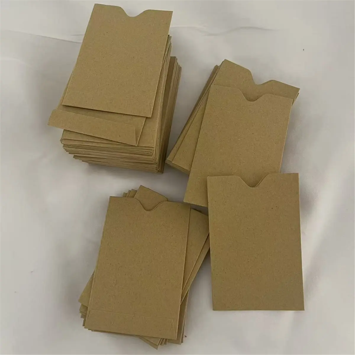 500-Pack Card Sleeve Envelopes for Credit, Hotel Key, ID, and Gift Cards