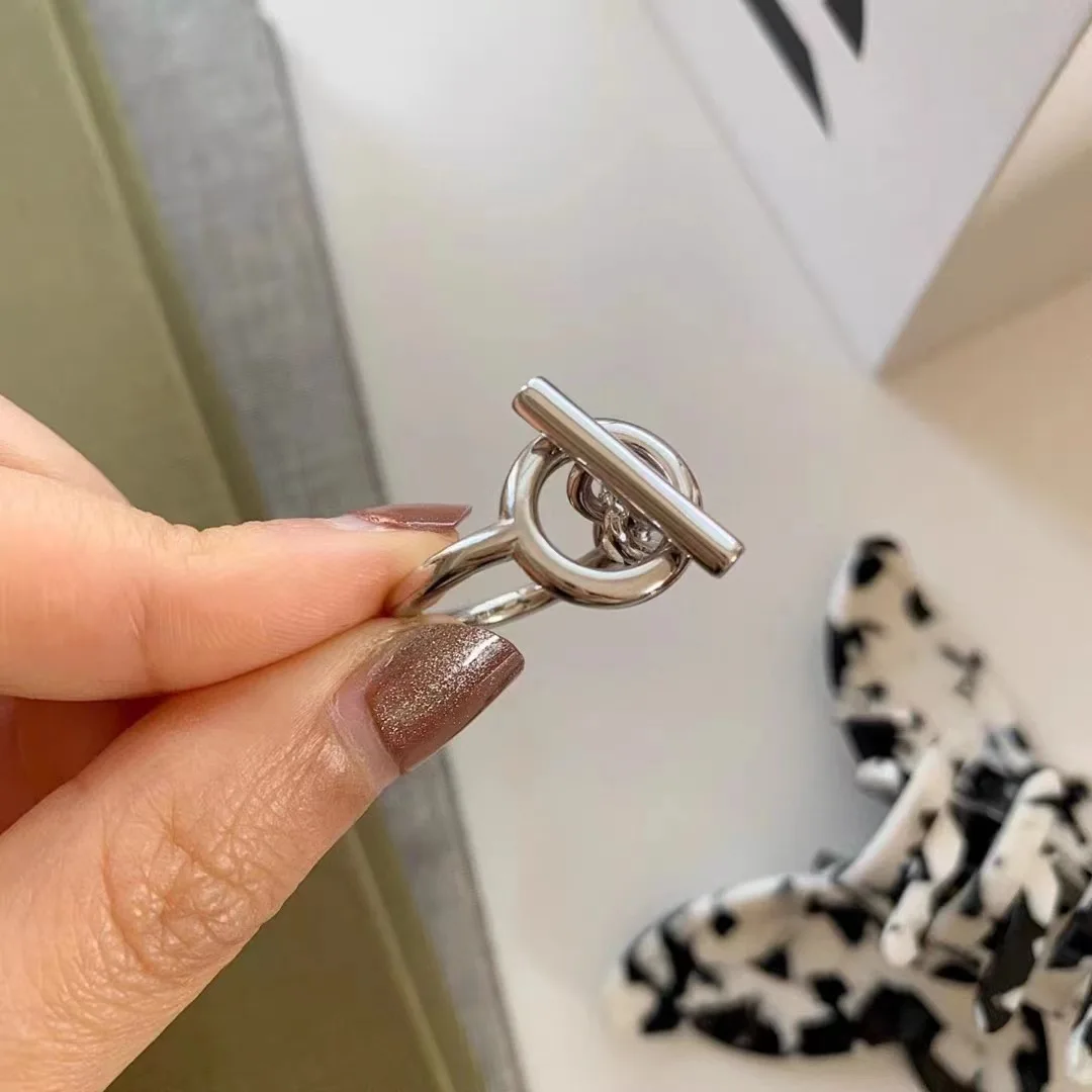 925 Sterling Silver Round Adjustable Rings for Women