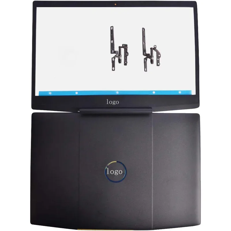 New LCD Back Cover Rear Lid  Cover  /Front Bezel/Hinge/ For Dell G3 15 3590 0747KP