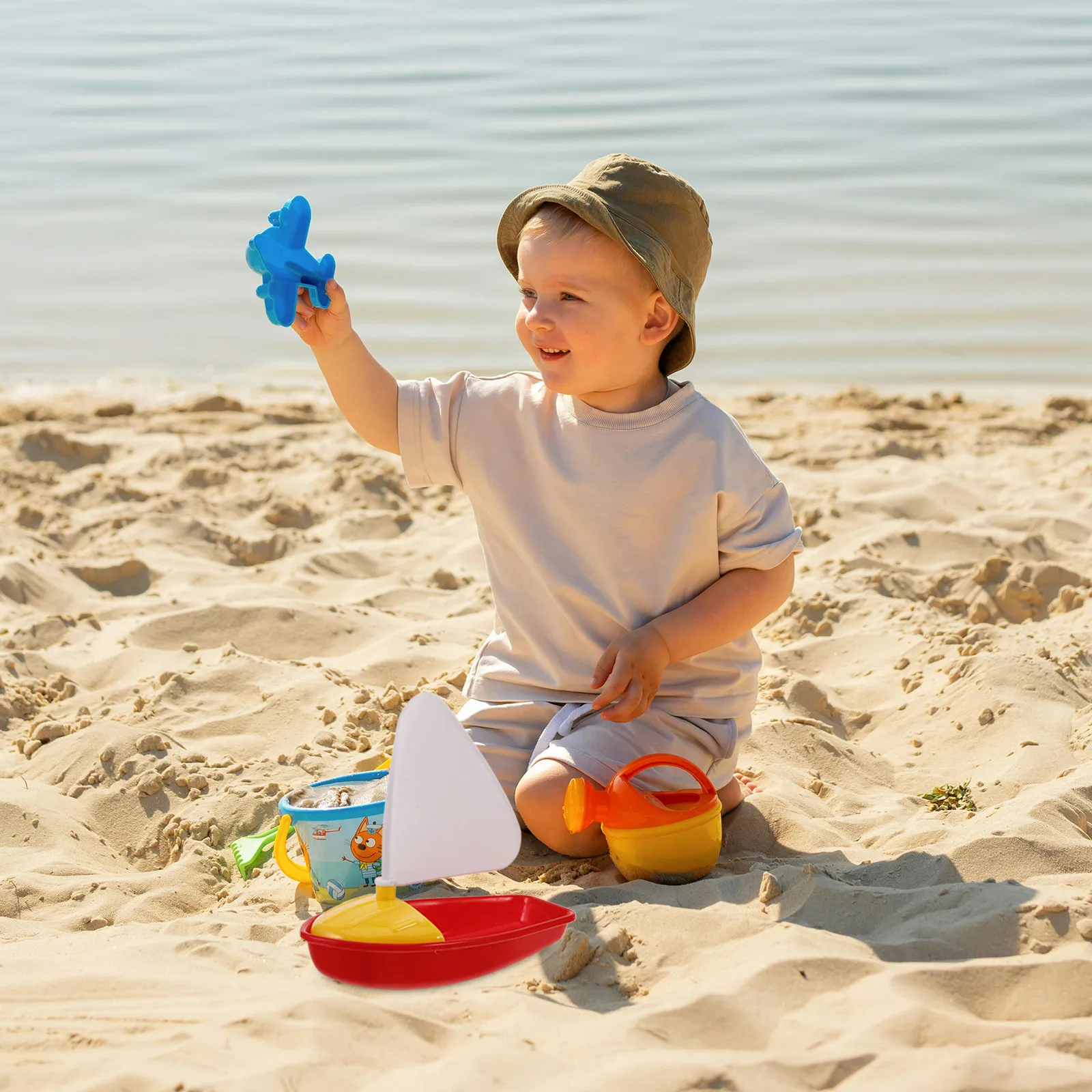 

Educational Floating Sailboat for Kids Summer Water Play Beach Pool Bath Time Safe Design Imaginative Play Motor Skills