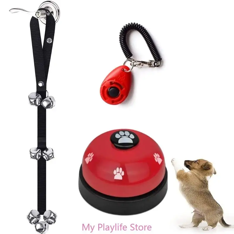 Effective Adjustable Dog Potty Doorbells for Potty Training Train Your Puppy with Loud Bells for Easy Indoor Training