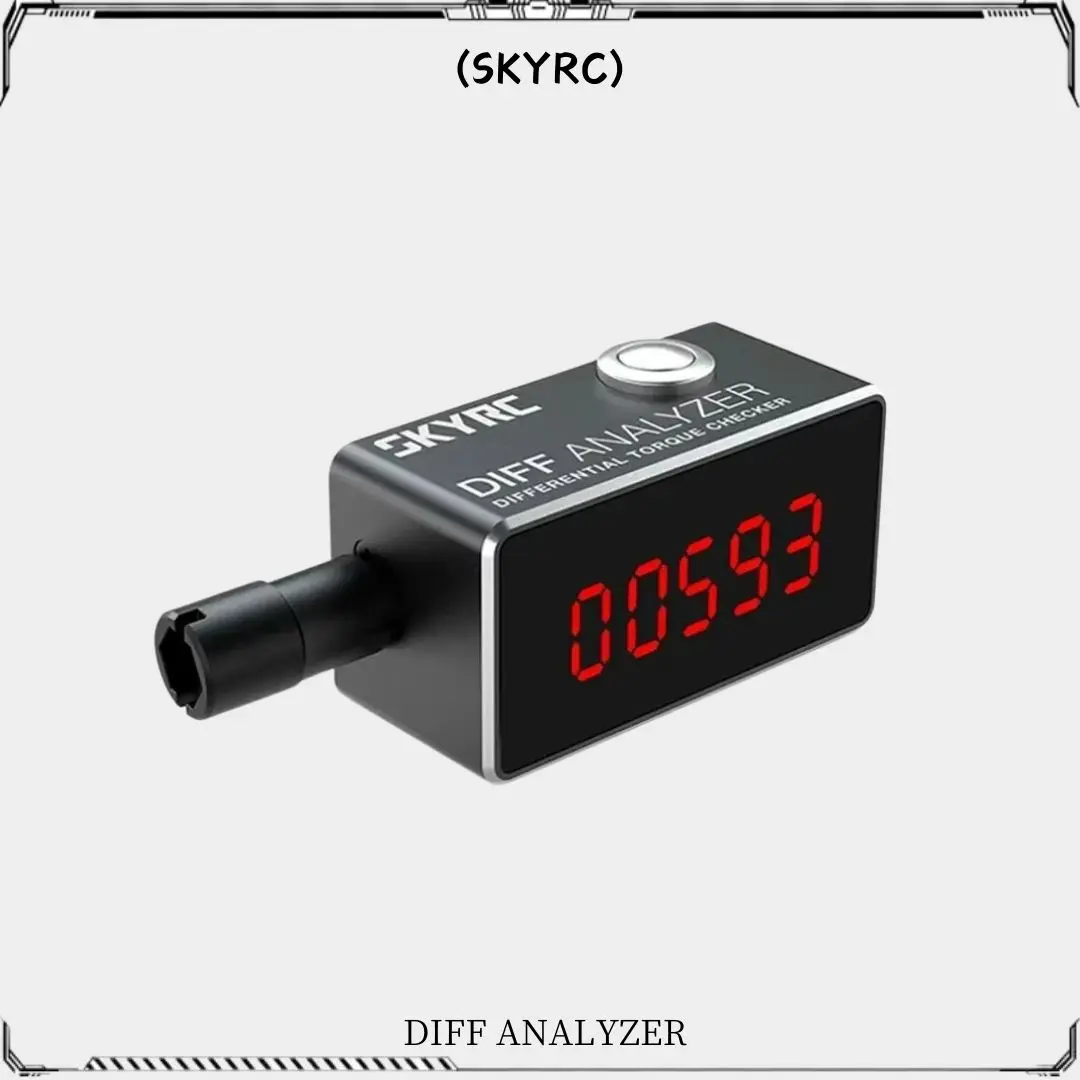 SKYRC DIFF ANALYZER DFC020 차동 검출기, 1/8 1/10 RC 리모컨 차량 차동 검사에 적합