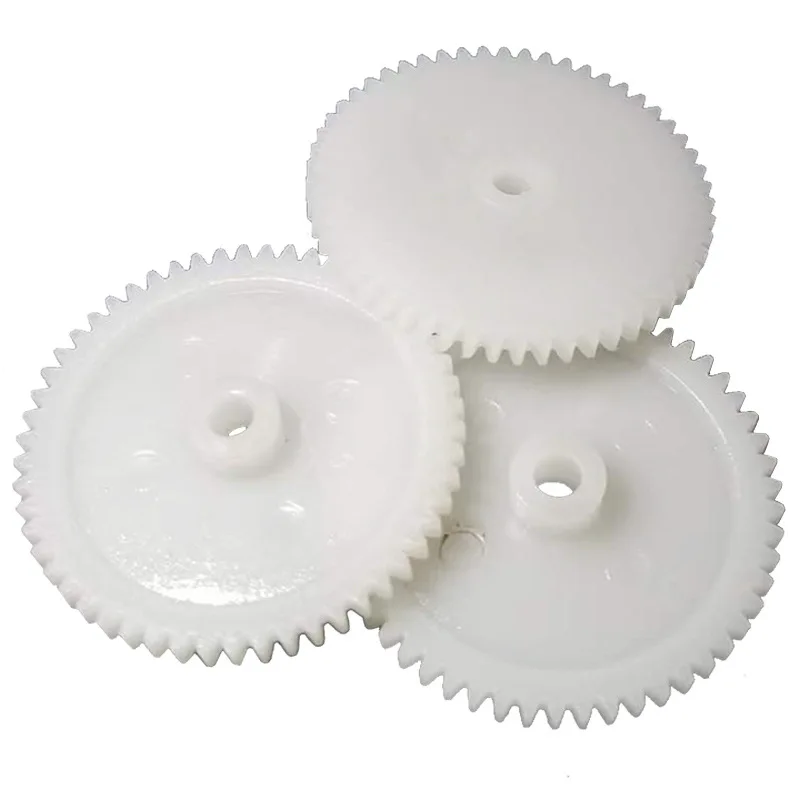 0.5 Module POM Plastic Single‑Layer Gear 54 Teeth, for 2A 3A Motor Rack Pinion DIY Toy Model Parts view 5