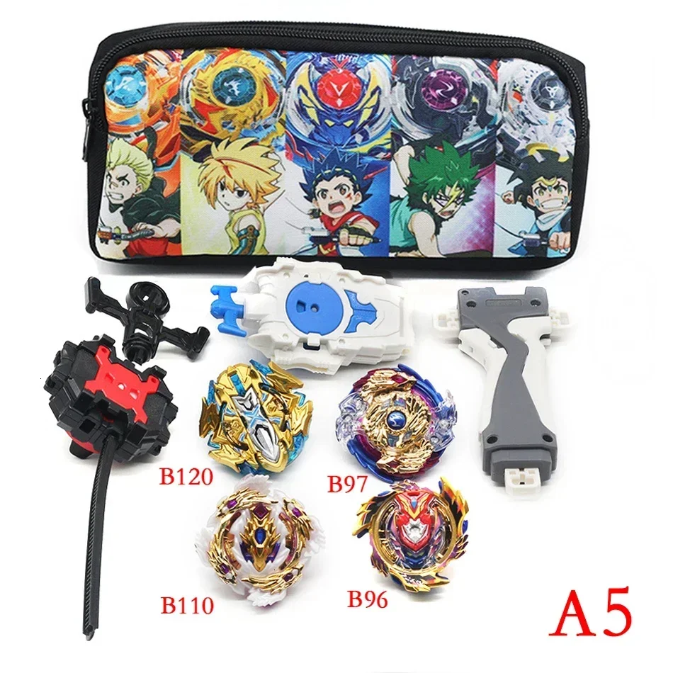 New Beyblade Burst Toys Alloy Battle Top Metal Fusion Set Gyro Storage Box Sale Blade Tops Launchers Achilles Beyblade Takara