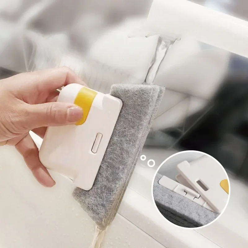 Abnehmbare Mehrwinkel-Reinigungsbürste für Badezimmer, Fensterbank, Toilette, Nut, Zuhause, Badezimmer, Ecke, abnehmbare Reinigungsbürsten