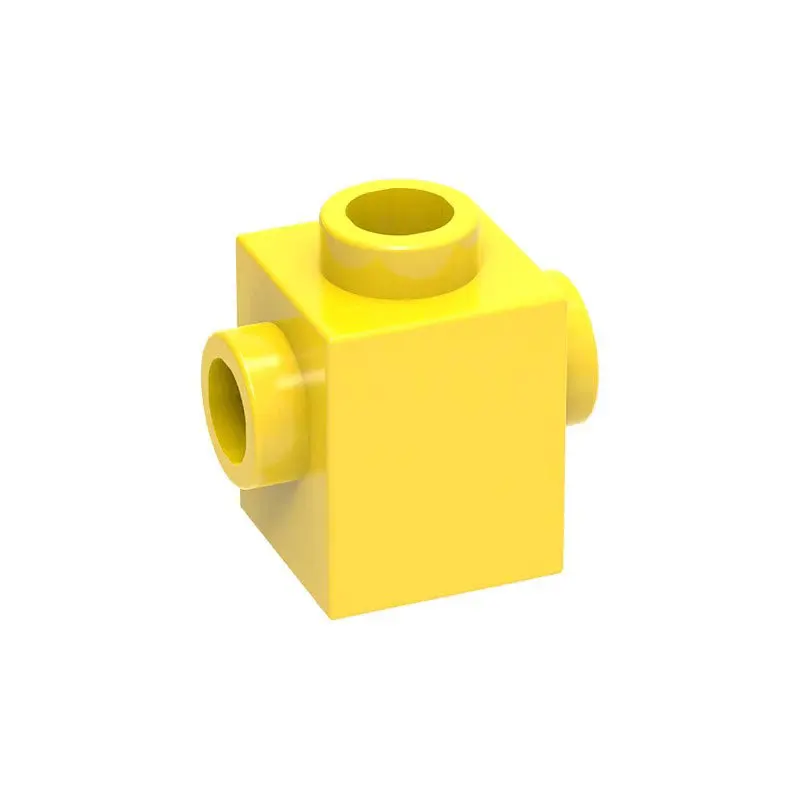 50 Stück 47905 Modifizierter 1x1 Baustein-Bausatz mit Noppen an der Seite, Partikel-Puzzle, Ideen-Spielzeug, Kindergeburtstagsgeschenk, Weihnachtsgeschenk – Detail 9