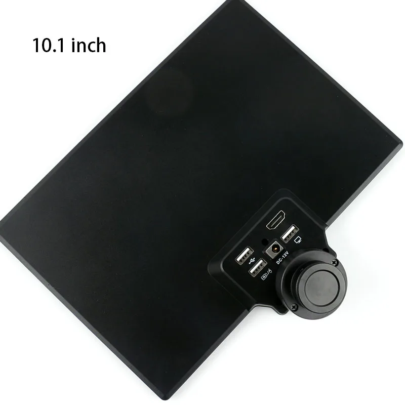 Imagem -05 - Digital Lcd Display Video Microscope Câmera Measuring For Phone Repair Zoom 180x 200x 500x 120x Sony Imx307 Usb 1080p 10.1 13.3