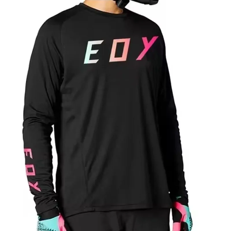 EOYFOX Downhill Jerseys Mountain Bike ATV MTB BMX Off Road Motorcycle Jersey Motocross Sportwear Clothing Bike T-shirt