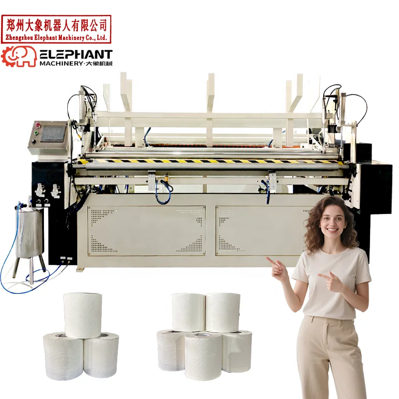 Customized Toilet Paper Making Machine For Small Business With Complete Set