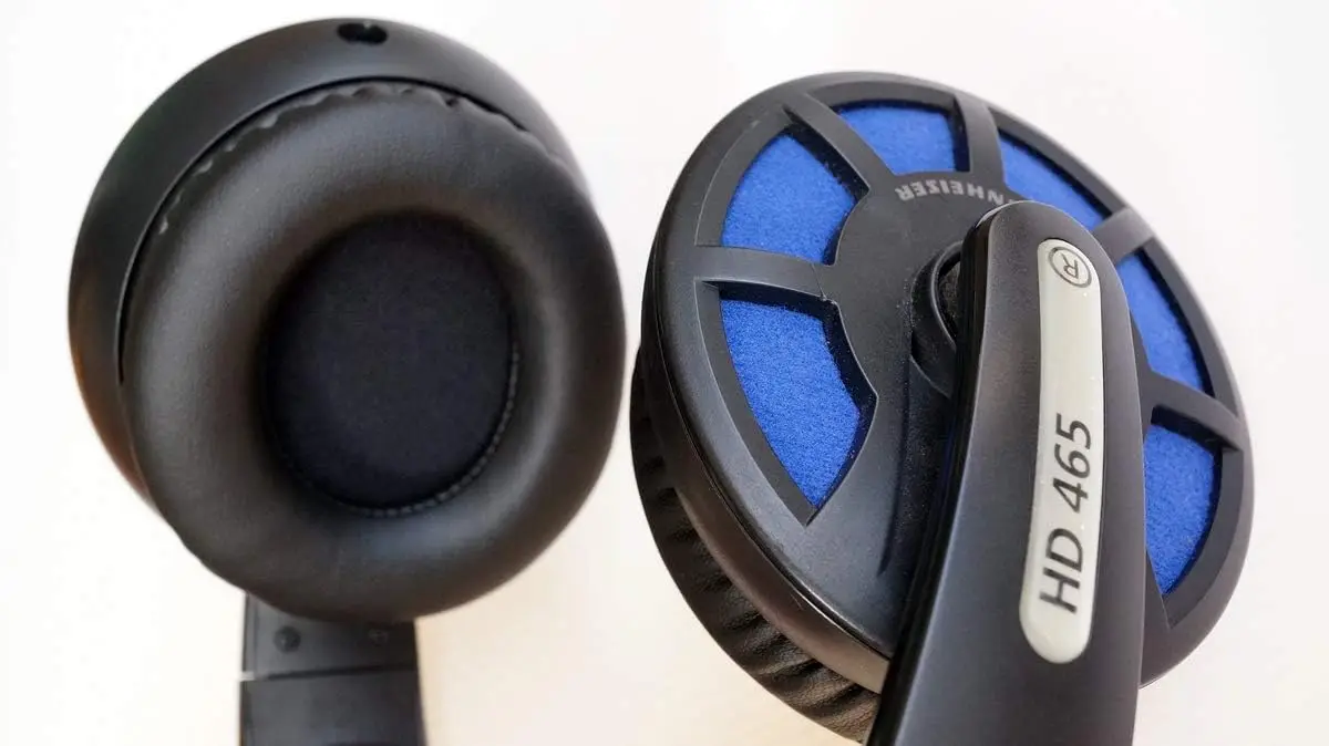 

V-MOTA амбушюры, совместимые с Sennheiser HD465 HD475 HD485 HD415 HD435 HD455 гарнитура, сменные подушки, запасные части (1 пара)