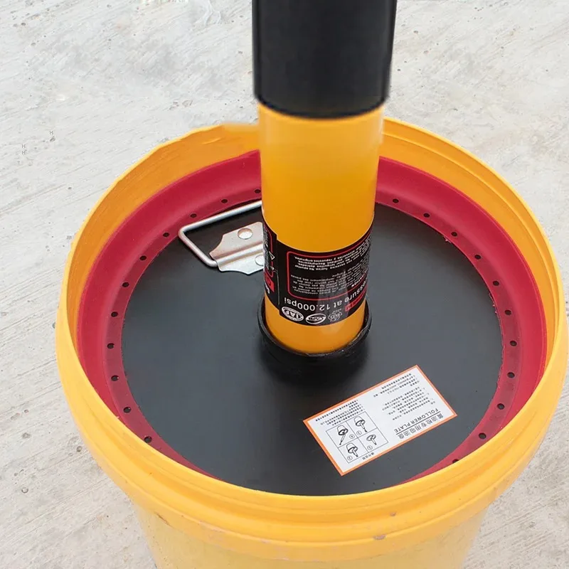 Universal Oil Suction Disc for Manual/Electric Grease Guns - High-Pressure Plastic Suction Cup for Grease Barrels