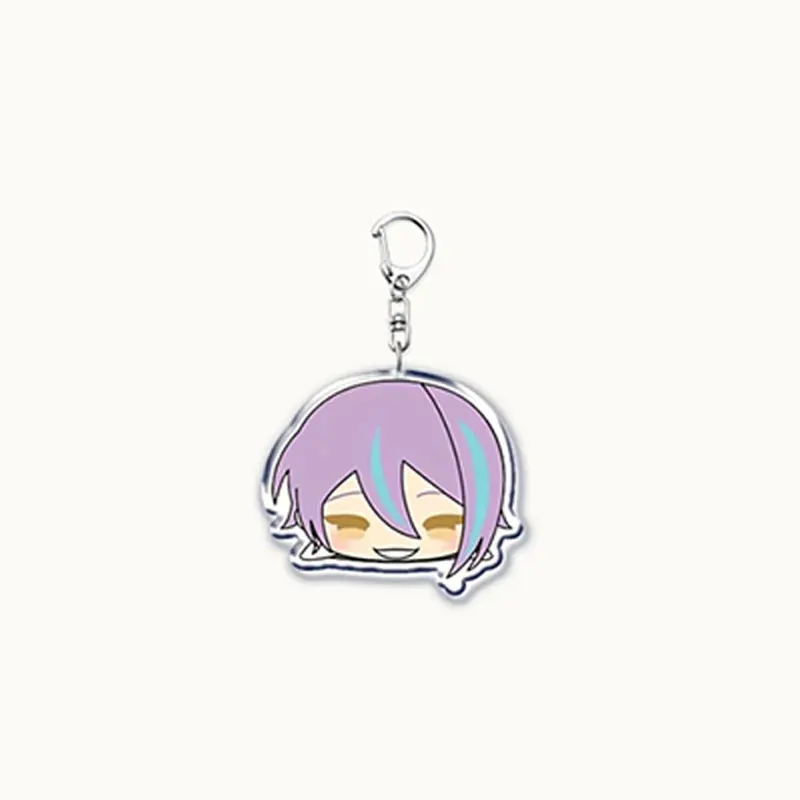 Project SEKAI Keychains Anime Aoyagi Toya Hoshino Ichika Kusanagi Nene Tenma Tsukasa Keyrings Figures Pendant Key Chain Fashion