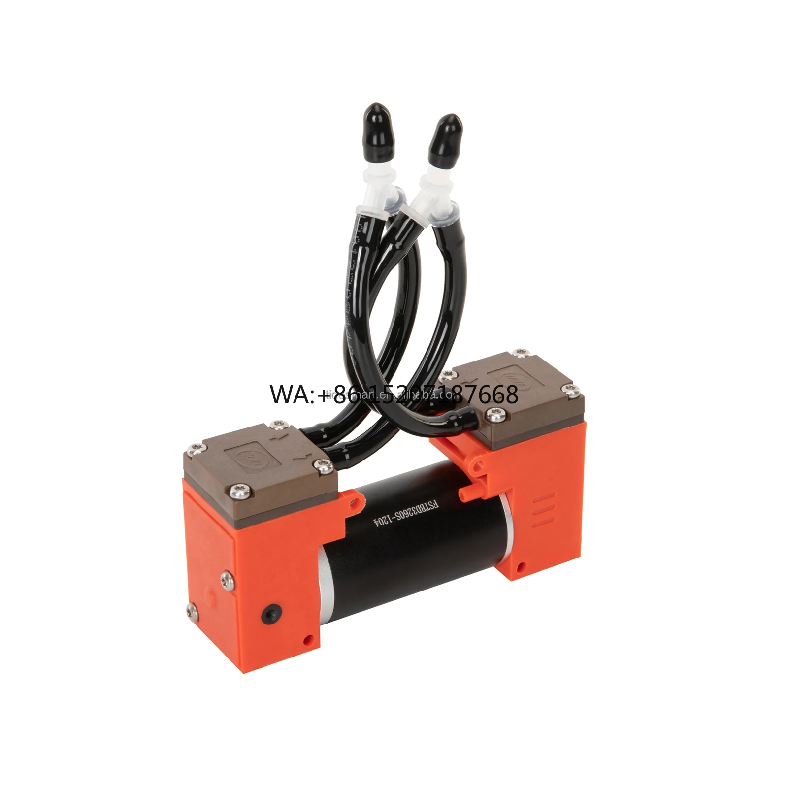 Bomba de vácuo dc com motor sem escova arp4db12p, mini bomba de ar silenciosa sem óleo 12v em bomba de pistão compressor paralelo