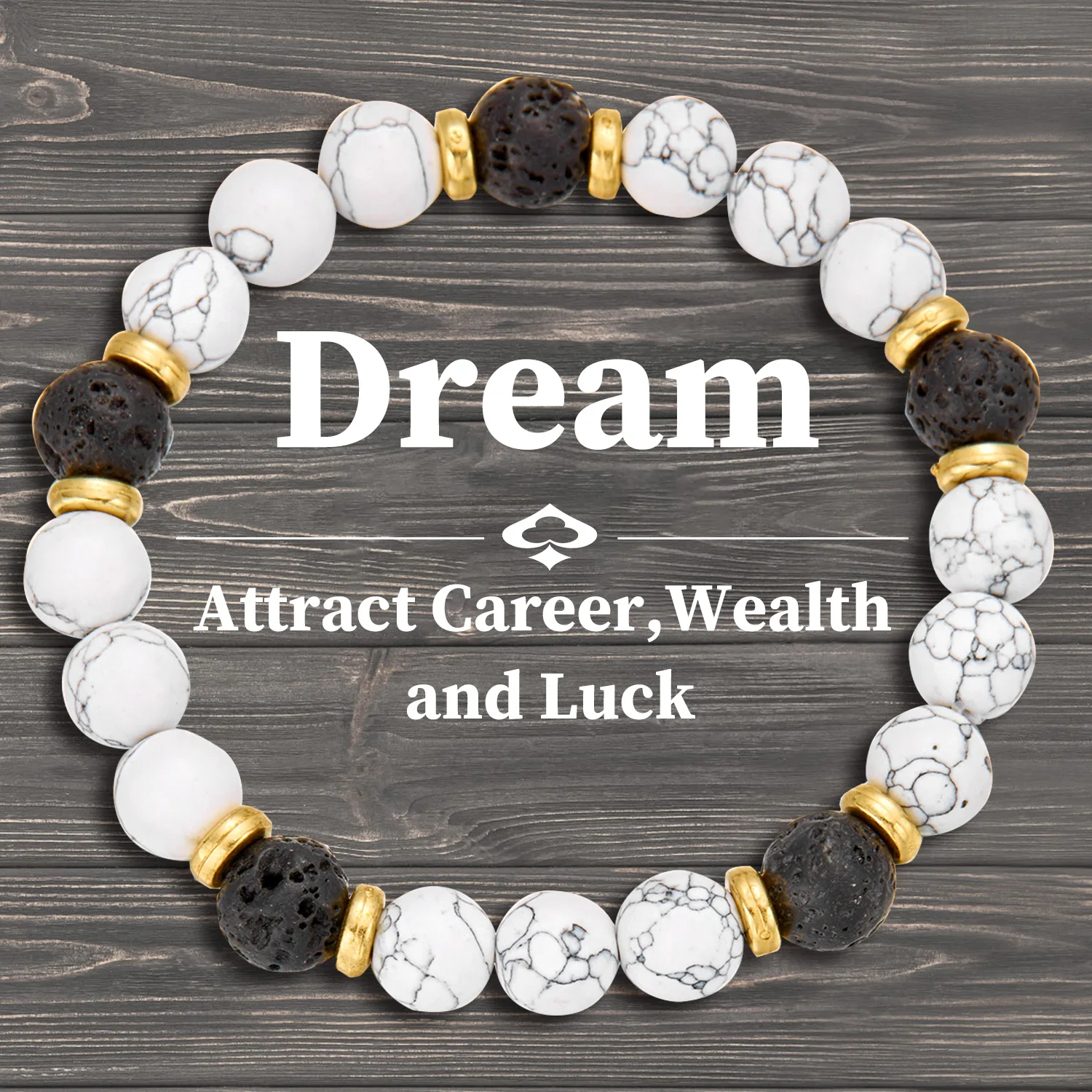 Neues trendiges Naturstein-Armband für Damen und Herren, lockt Glück, Geld an, Gesundheit, Bedeutung, Armband, Mode, Freundschaft, Schmuck, Geschenk – Detail 28