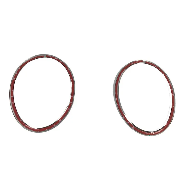Car Styling Head Lamp Front Bumper Headlight Ring Trim Cover Abs Chrome Auto Accessories 2pcs For Nissan Juke 2010-2014