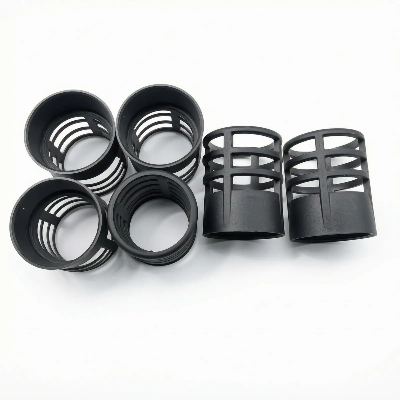 Automotive Heat Applicato Protective Cover Dark Rigid Nozzle Guard for Car Wrap Tool Heat Shield with Outer Ribs for Safe