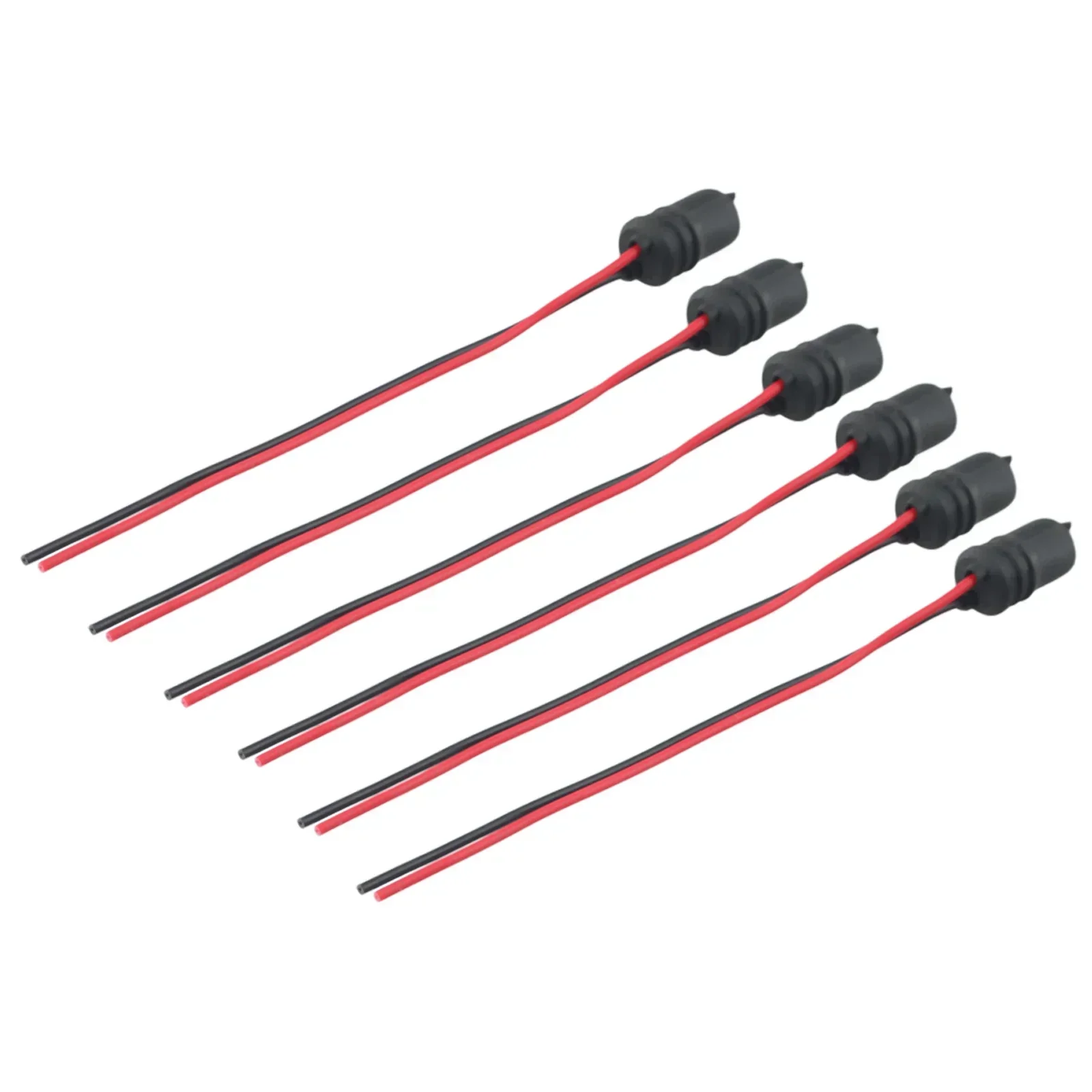 Portalámparas redondo para motocicleta, Base automática, 10 piezas, conector negro, W5W, útil, nuevo